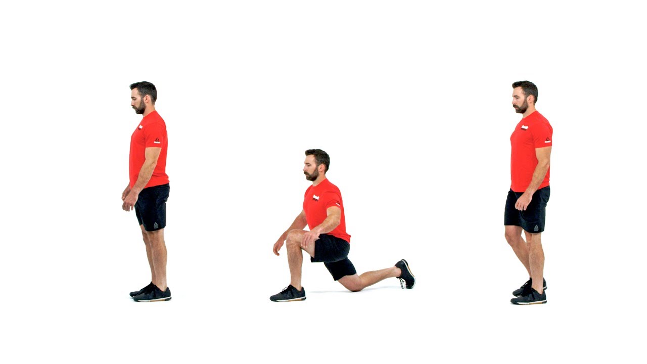 Walking Lunge egzersizi